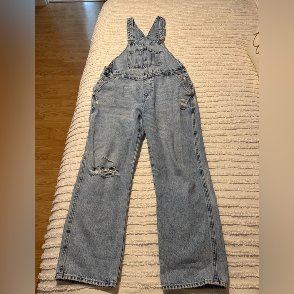 Blue Denim Overalls